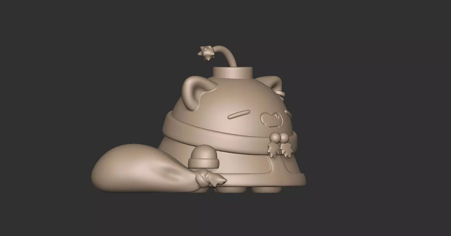Hololive Ssrb padoru  3D print model_0