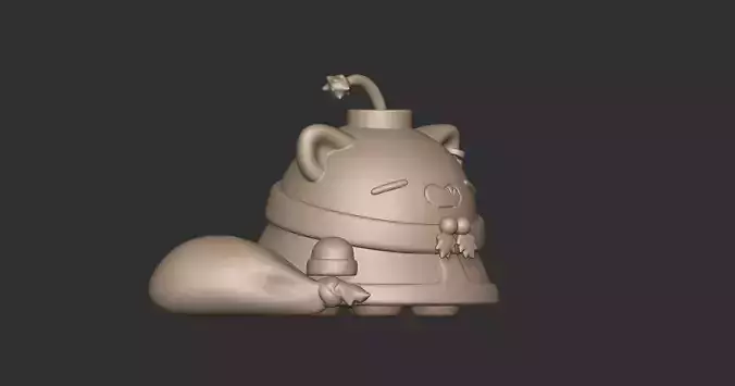 Hololive Ssrb padoru  3D print model