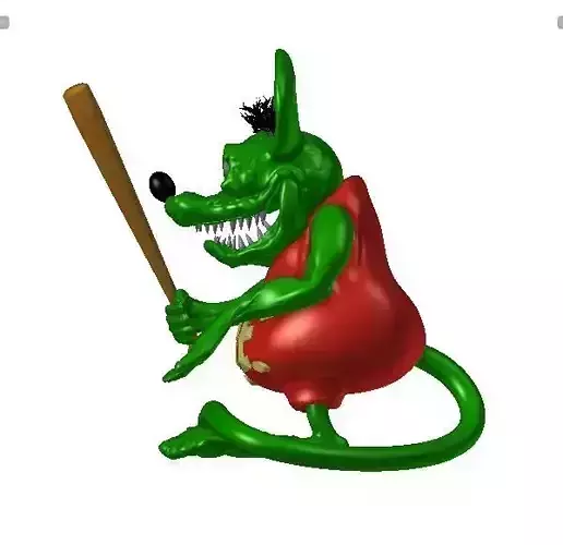 Ratfink Figure 3D print model