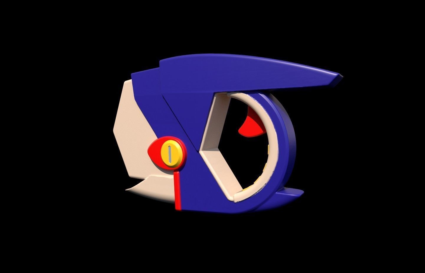 Mario and Rabbids Mario Blaster 3d digital download 3D print model_4