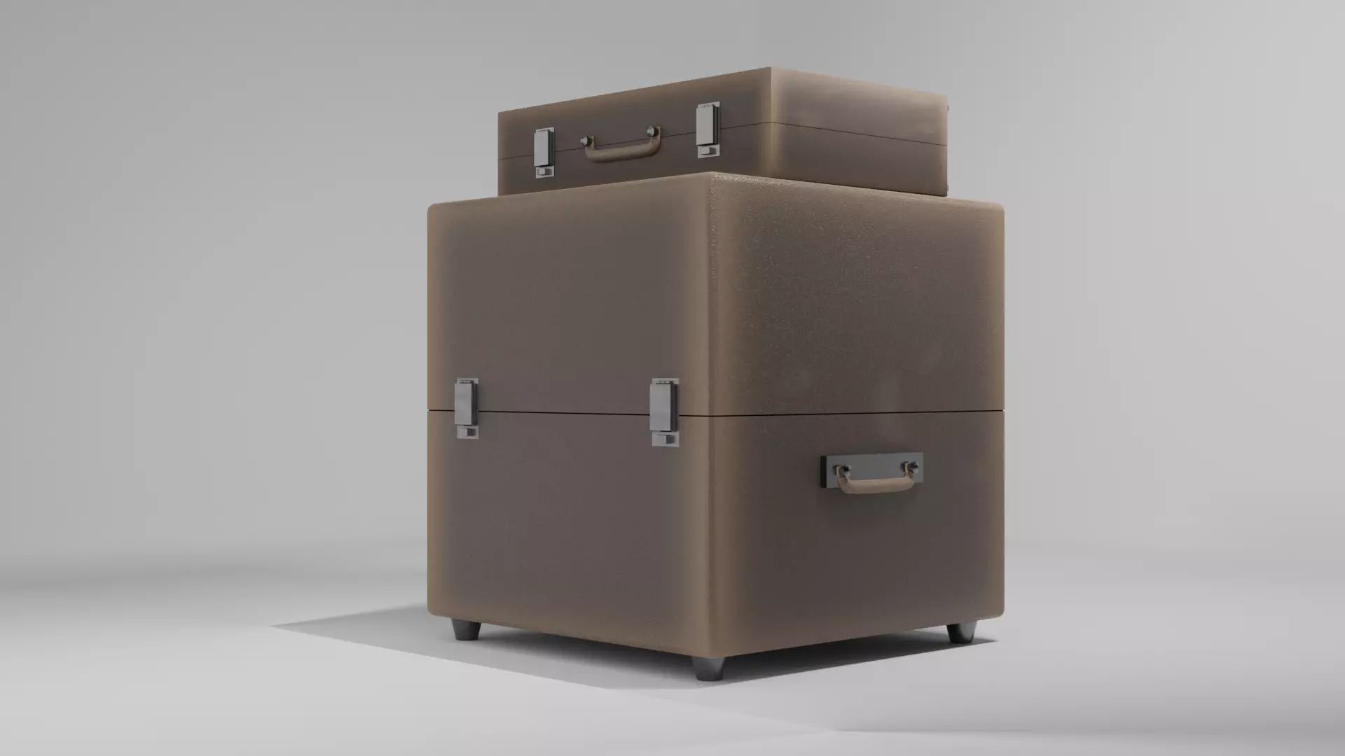 Suitcase Free 3D model_0