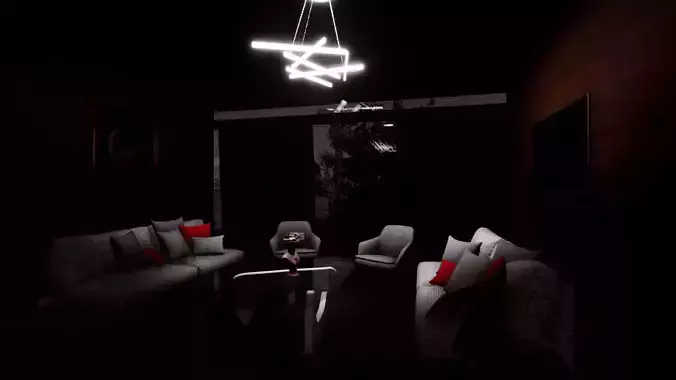 Small room for games and puzzles