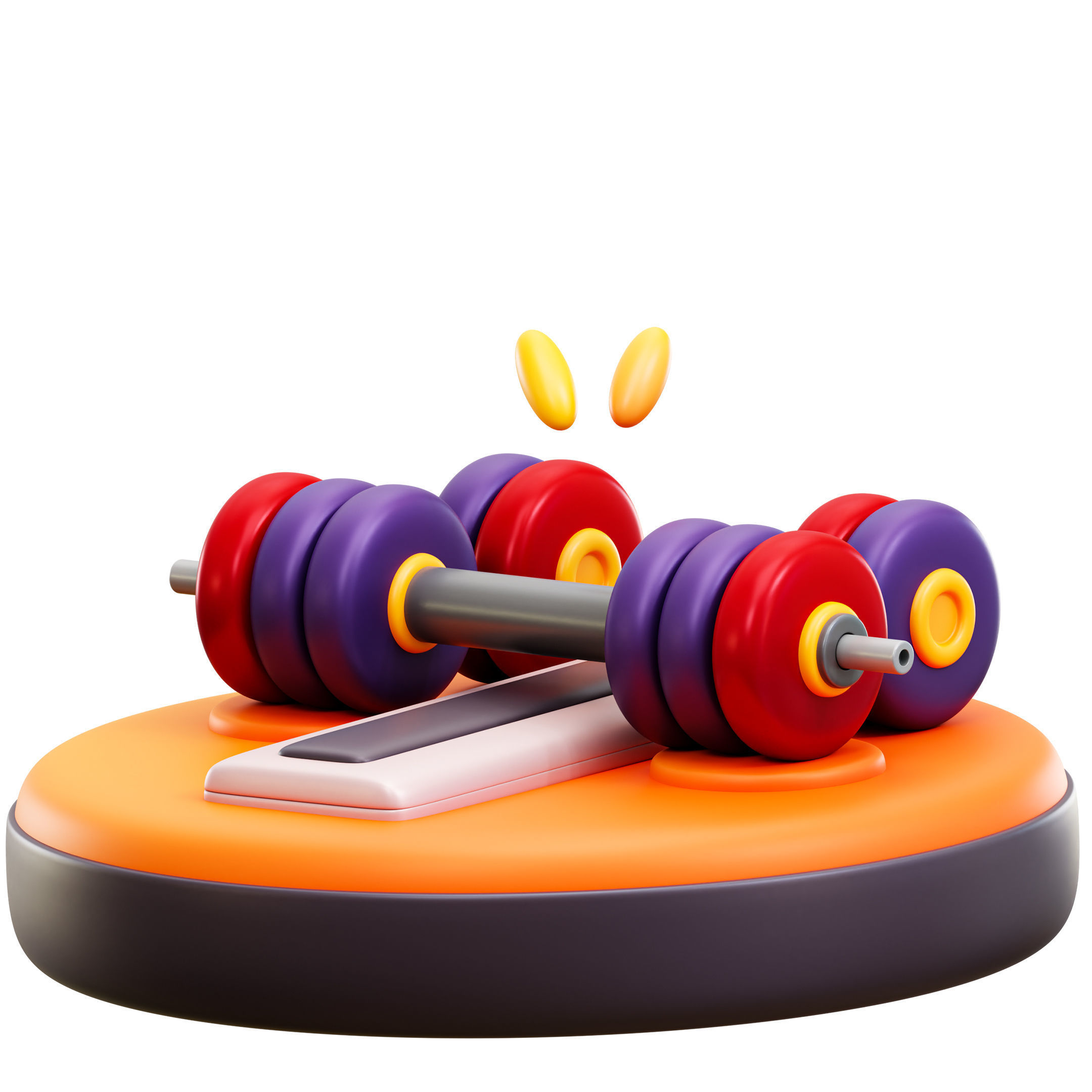 Sport Olympic Icon Pack 3D Model Low-poly 3D model_12