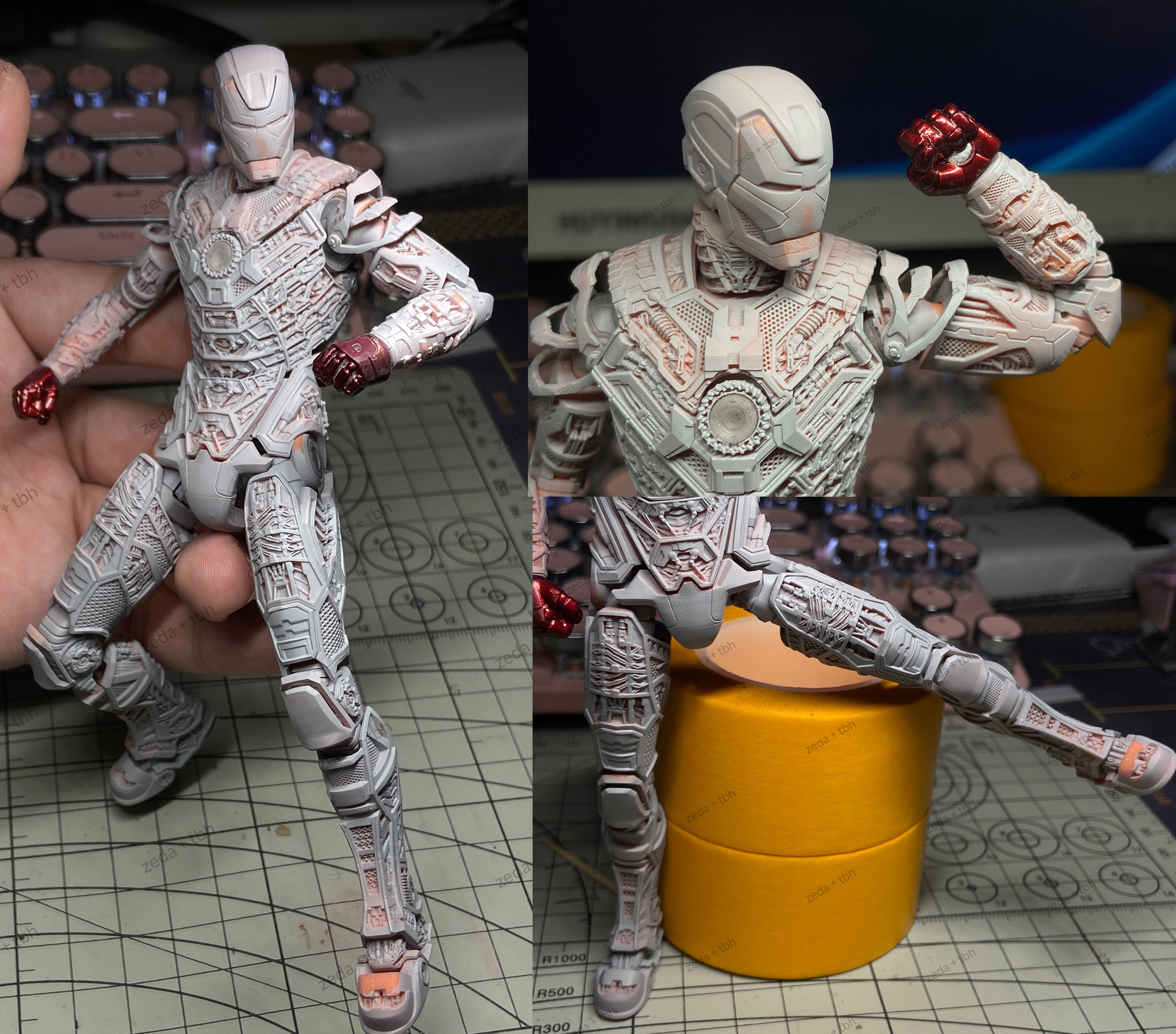 Iron Man mark41         Small scale printable Iron Man 3D print model_1