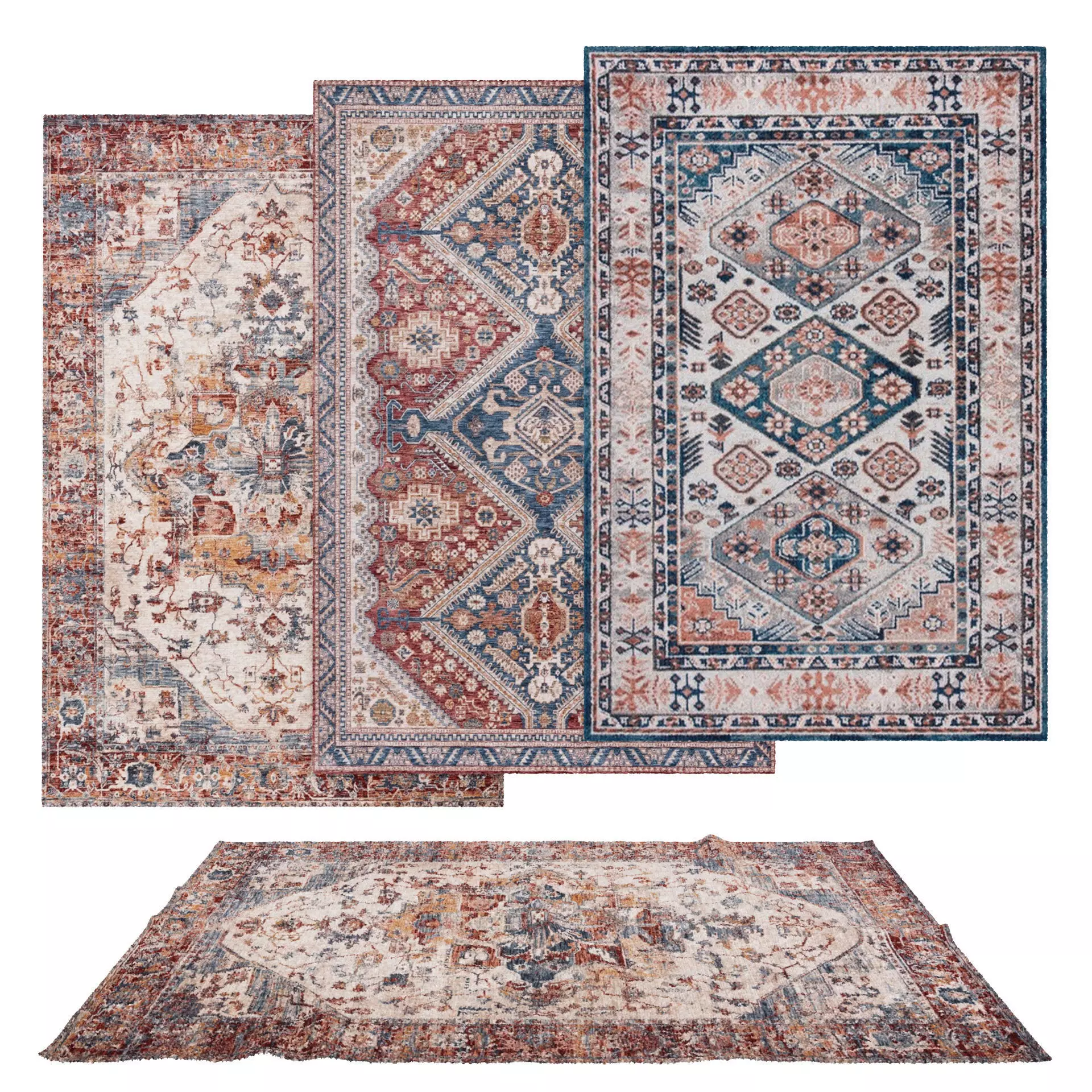Rugs No 812 Low-poly 3D model