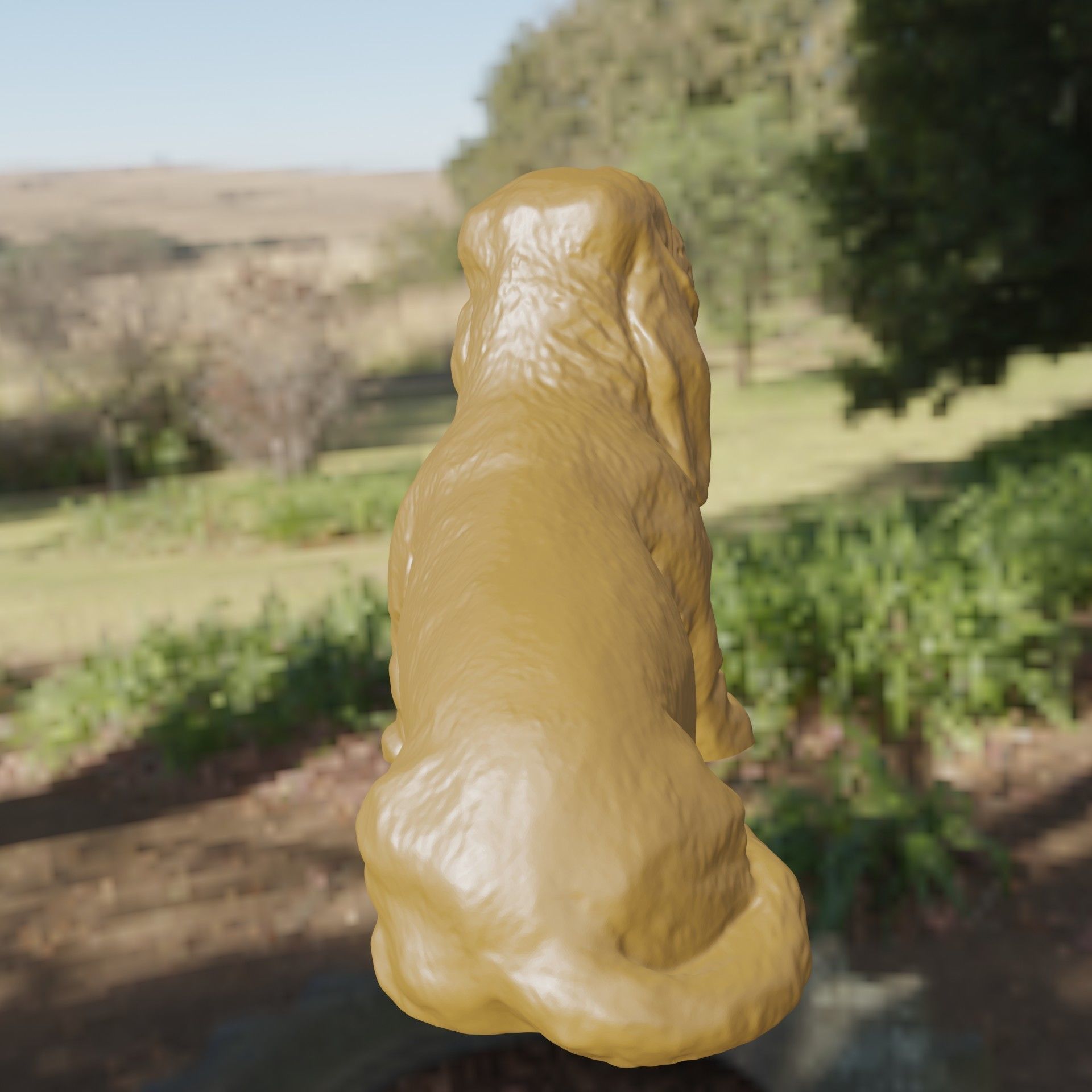 Basset hound 3d print 3D print model_2