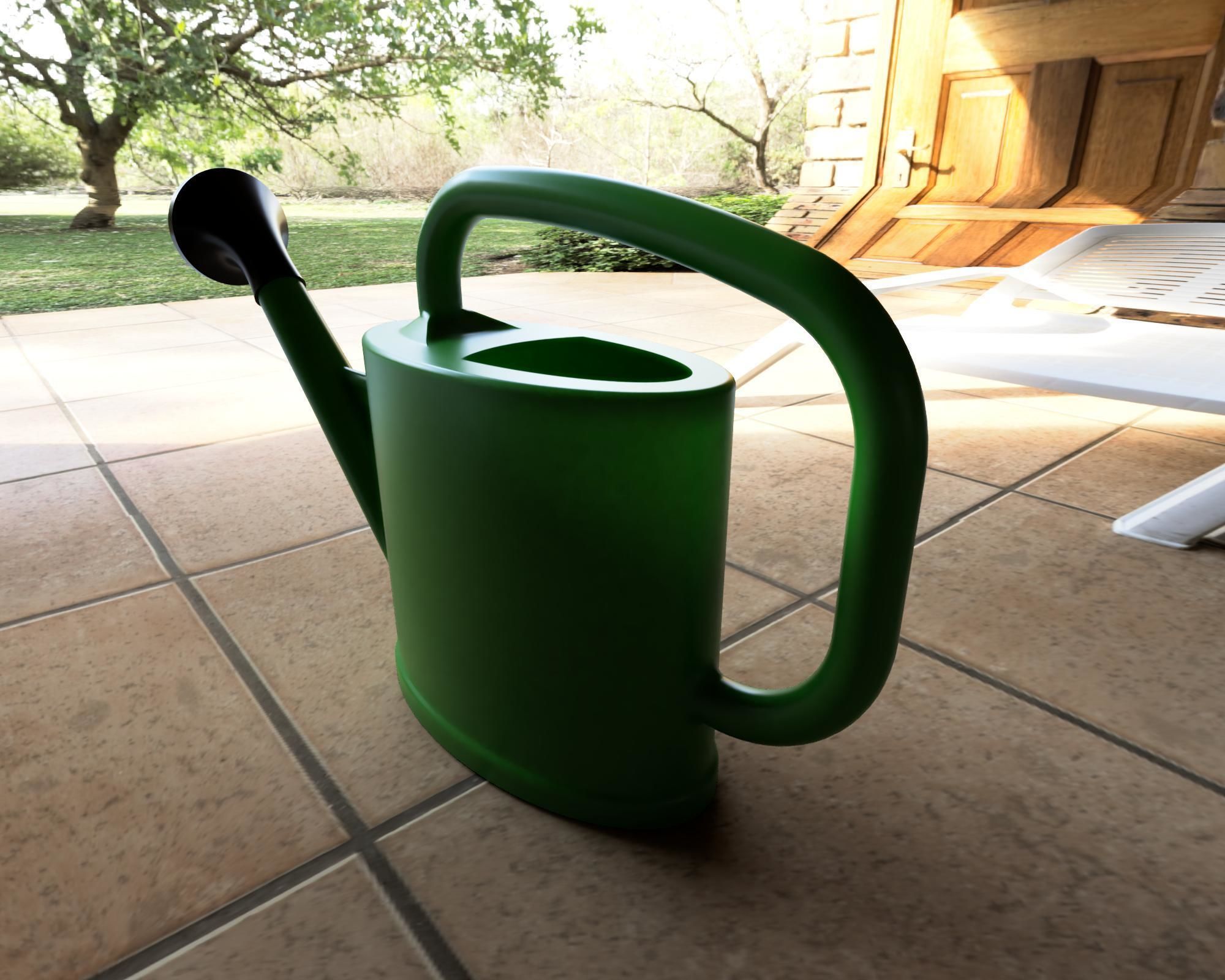 Watering can 3D model_7
