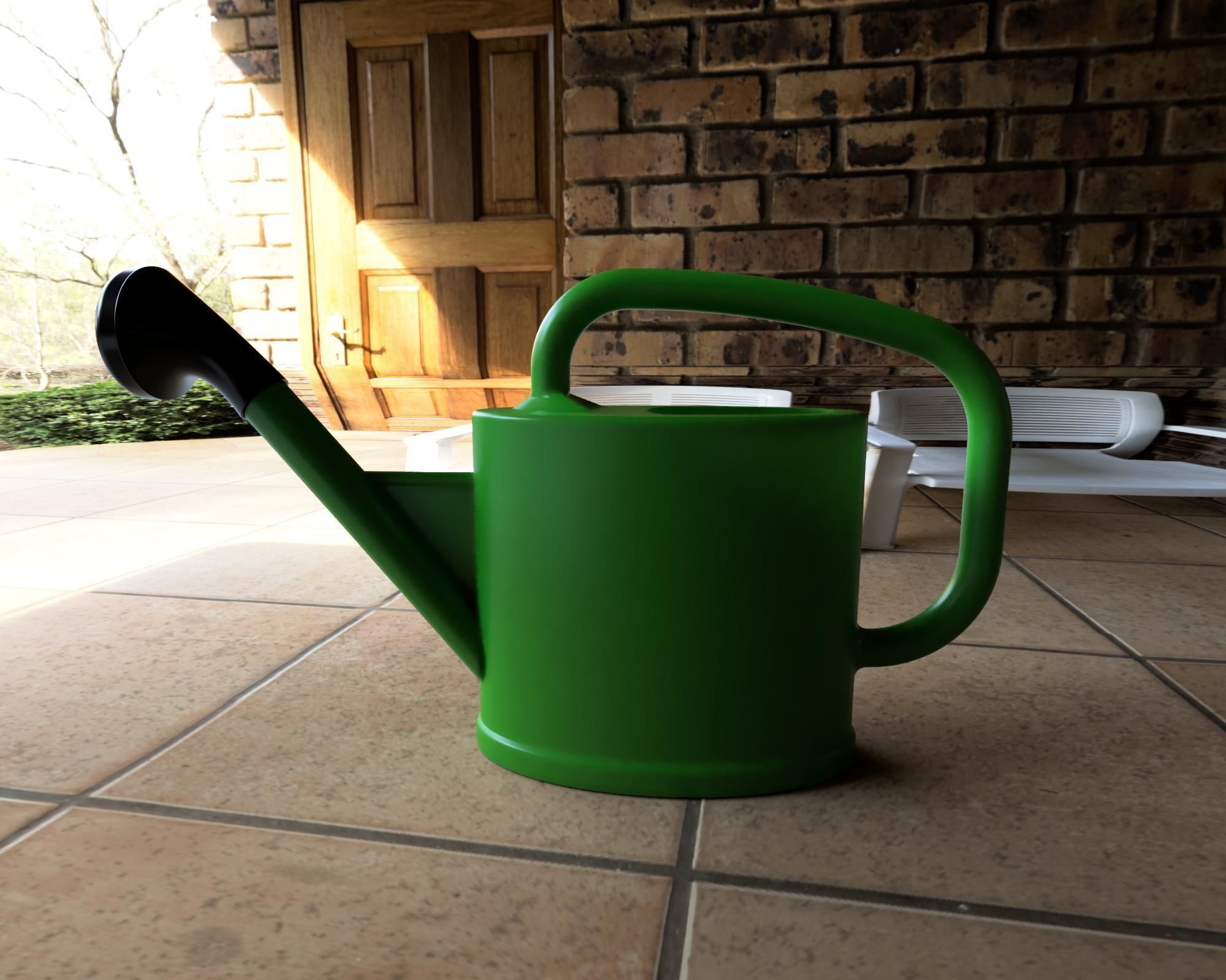 Watering can 3D model_6