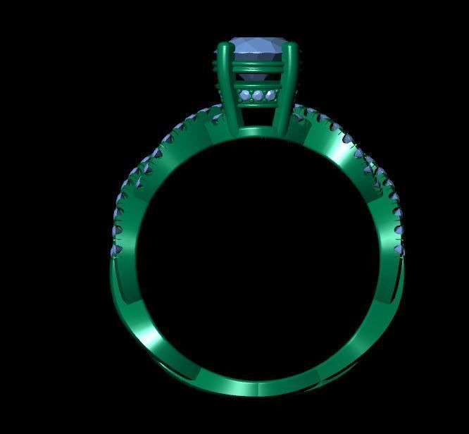 ELE 02 Ring 3d model 3D print model_3