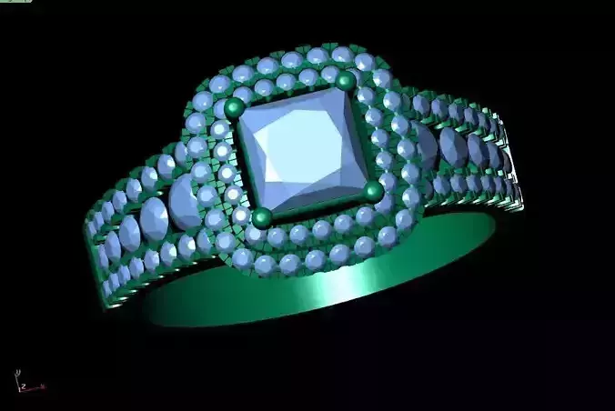 ELE 03 Ring 3d Model