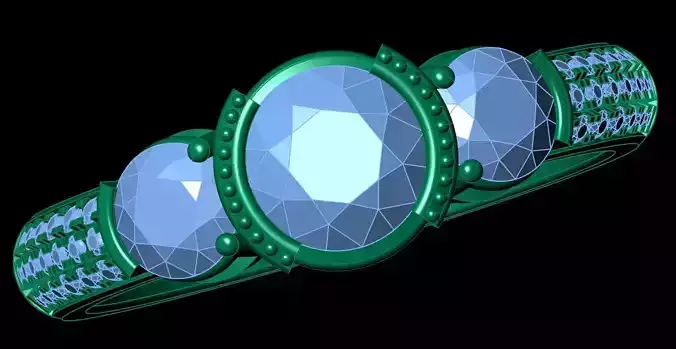 ELE05   Ring 3d Model