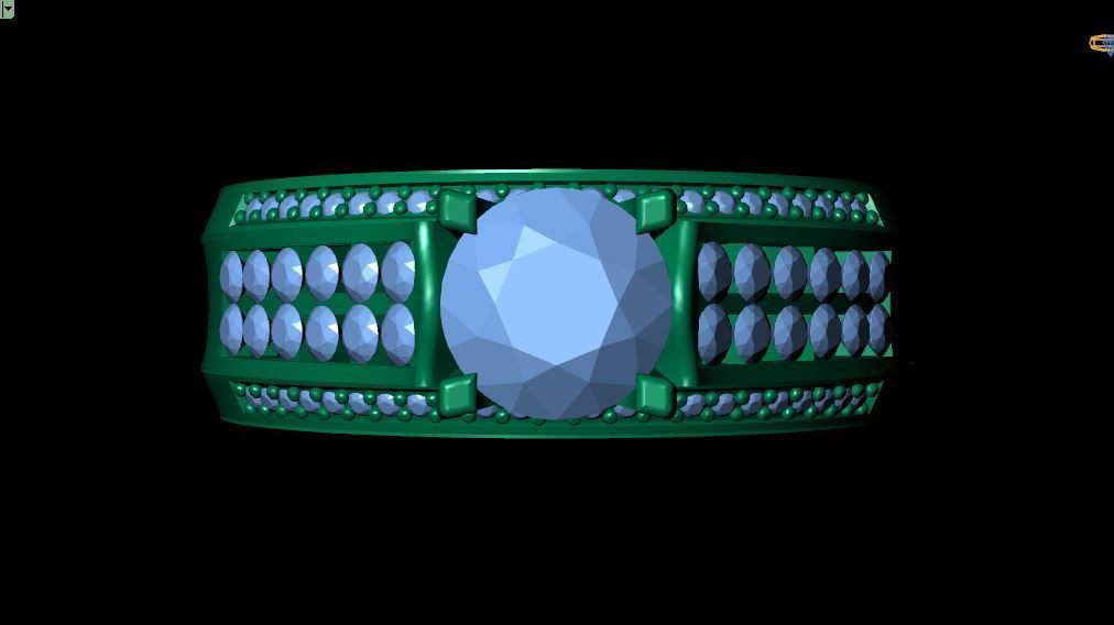 ELE Ring 3d Model 3D print model_2