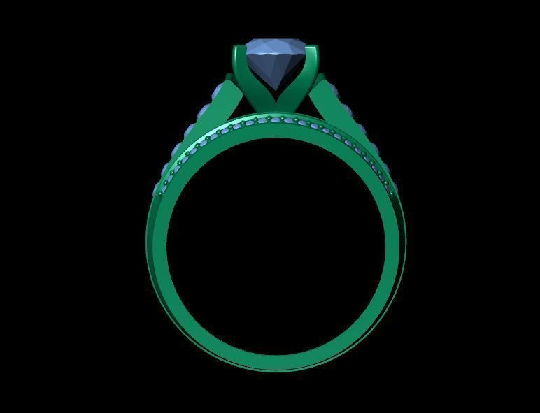 ELE Ring 3d Model 3D print model_4