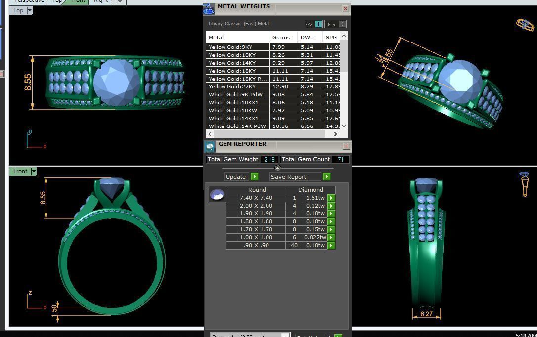 ELE Ring 3d Model 3D print model_1