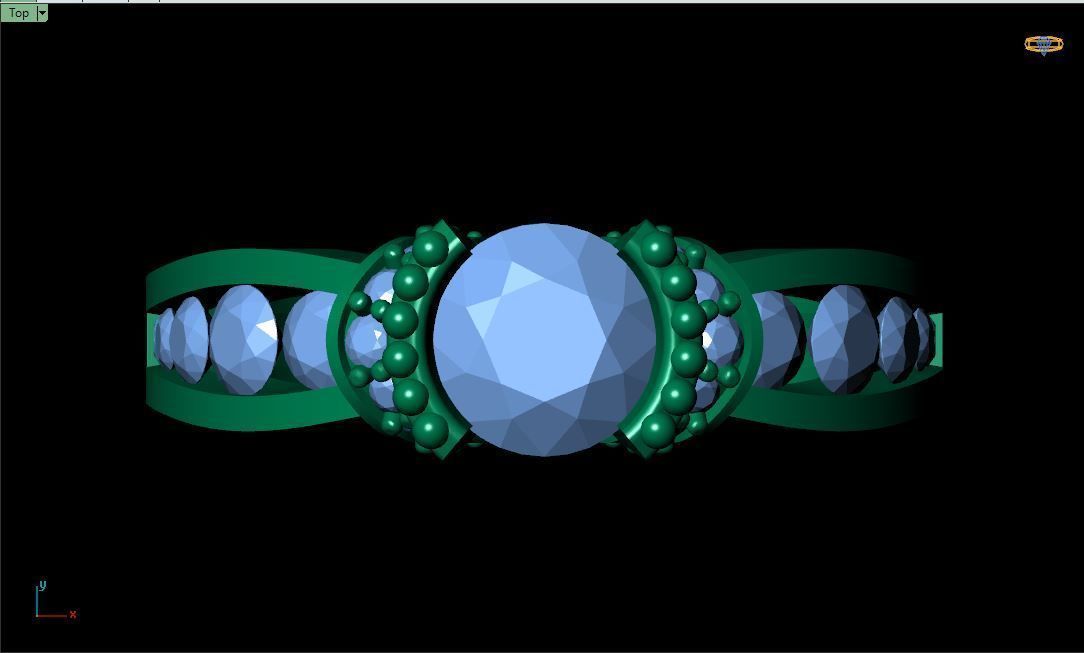 ELE11 Ring 3d Model 3D print model_2