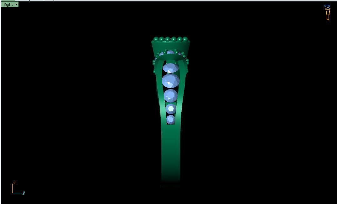 ELE11 Ring 3d Model 3D print model_4