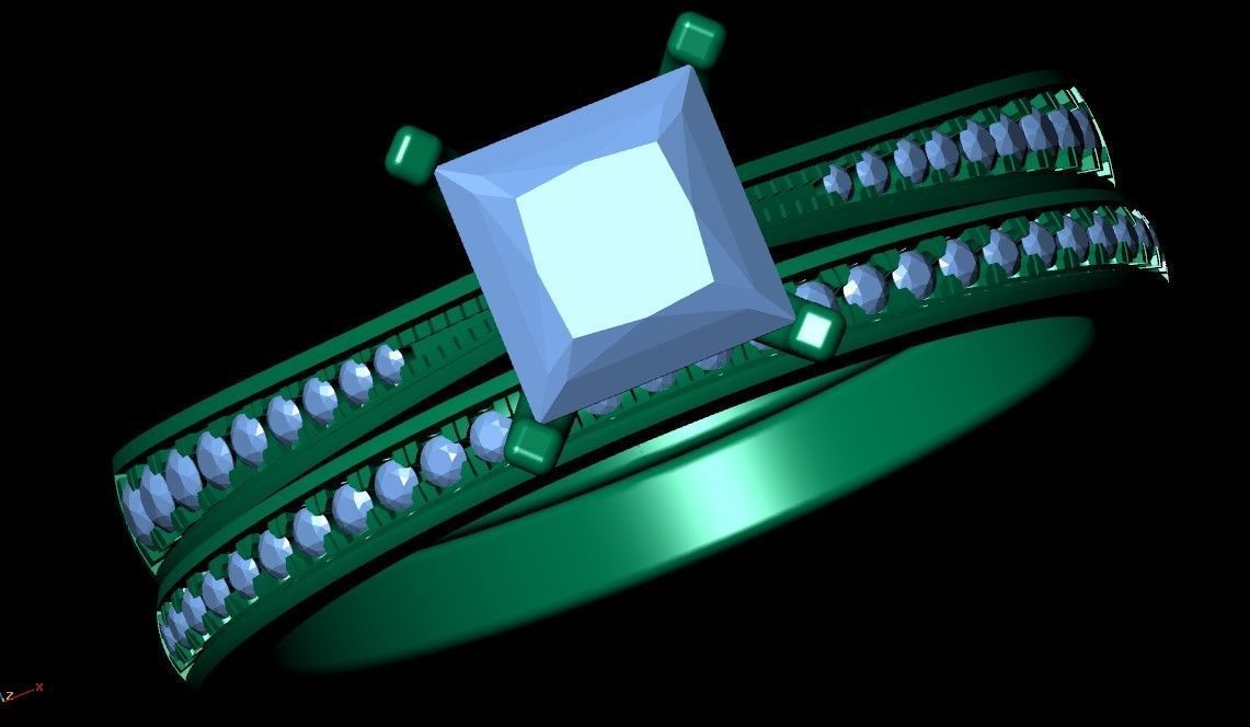 ELE14 Ring 3d Model 3D print model_3