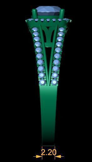 EJD27 Ring 3d Model 3D print model_3