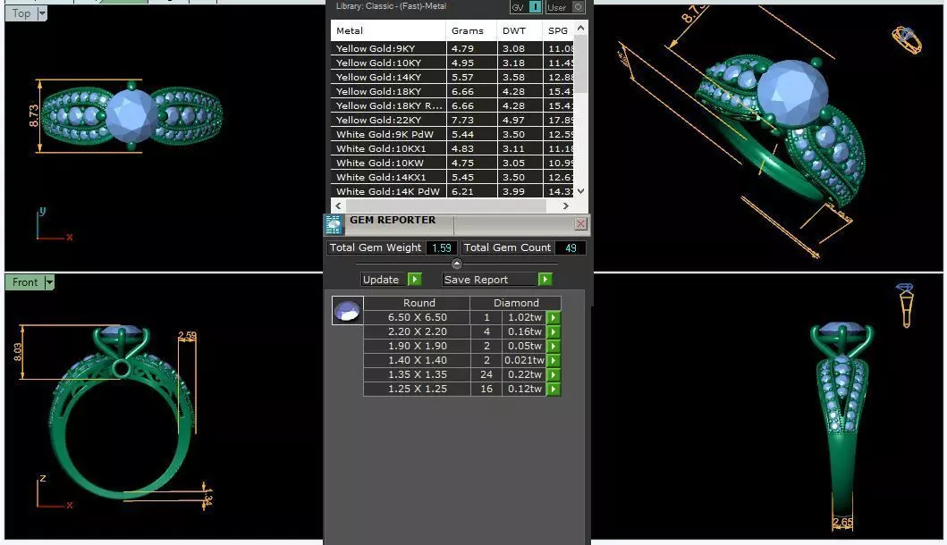 ELE35 Ring 3d Model 3D print model_0