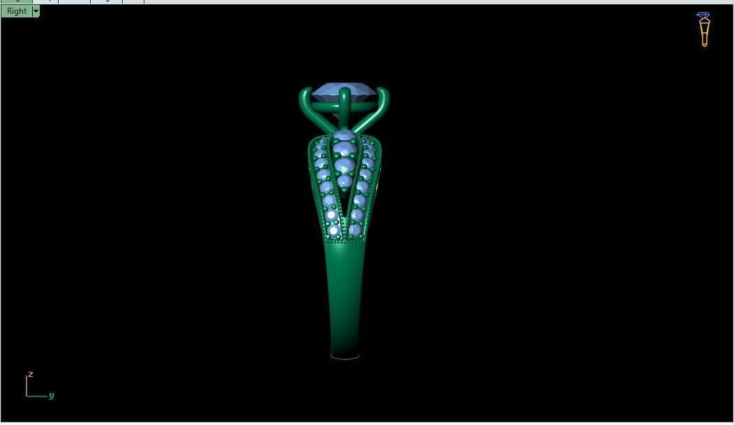 ELE35 Ring 3d Model 3D print model_3