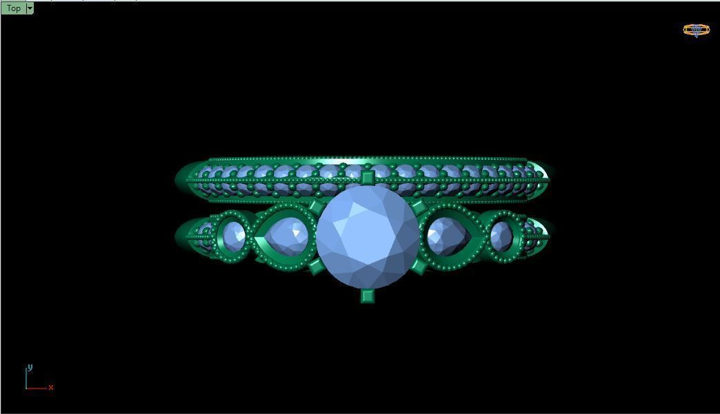 EJD05 Ring 3d Model 3D print model_2