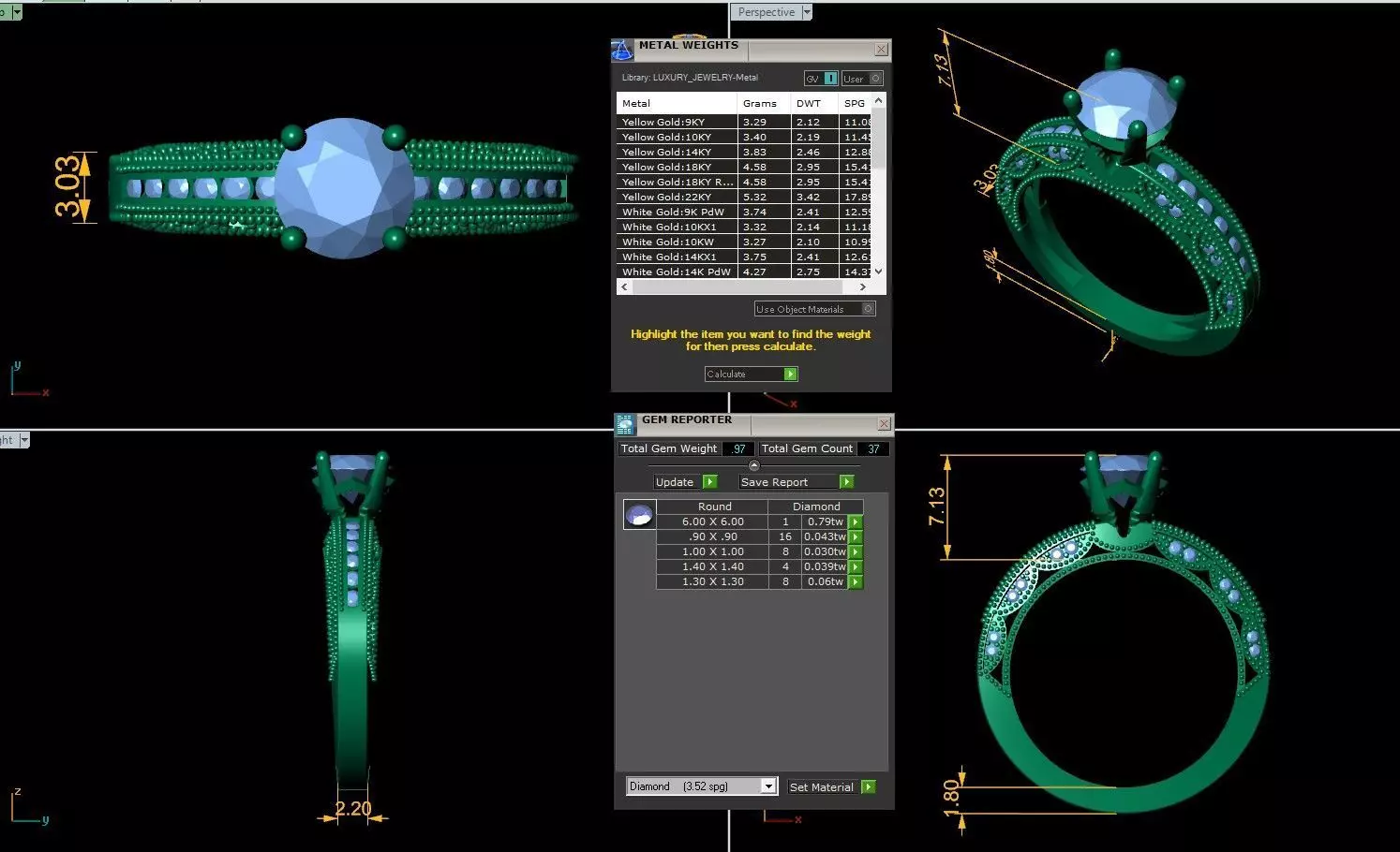 EJD08 Ring 3d Model 3D print model_0