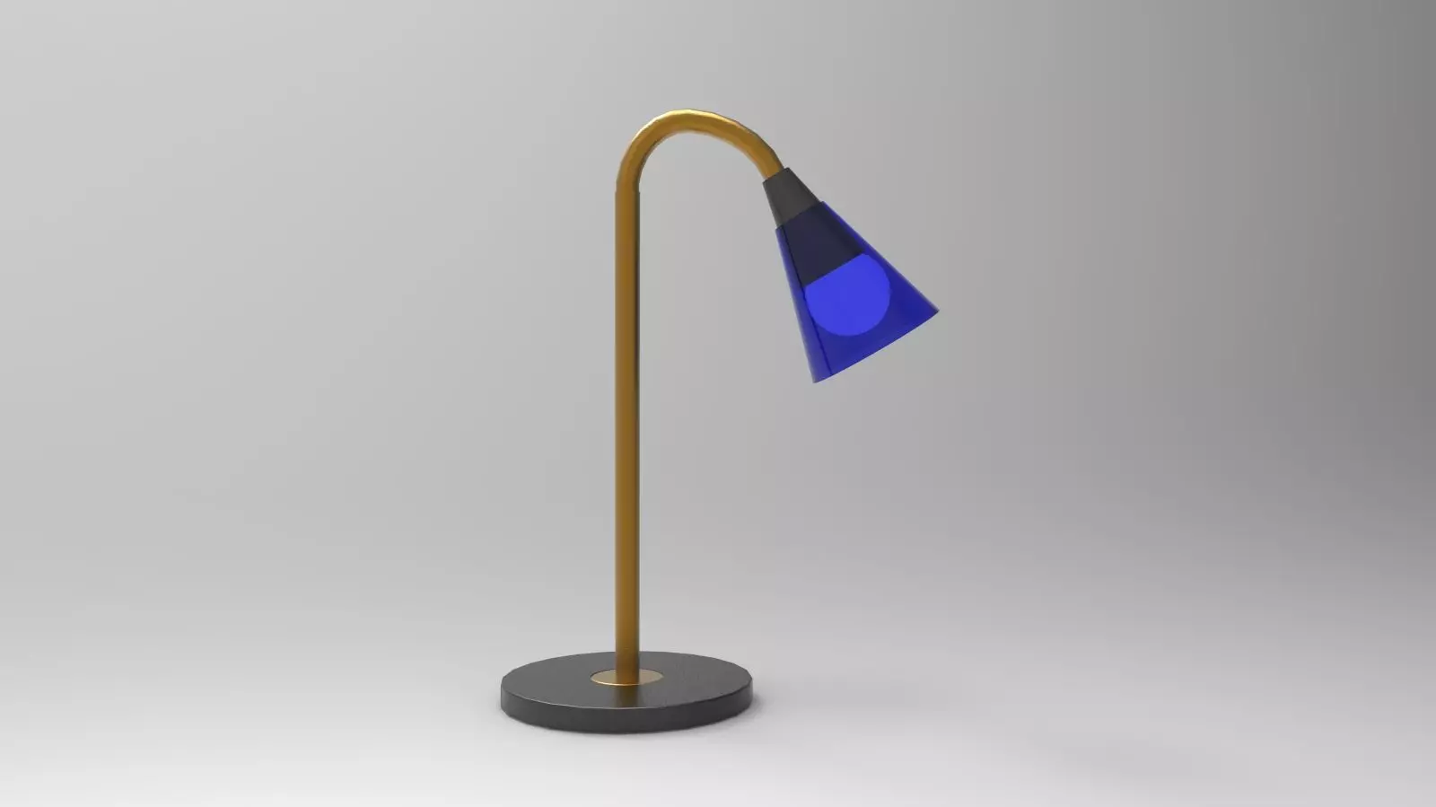 table lamp 3D model_0