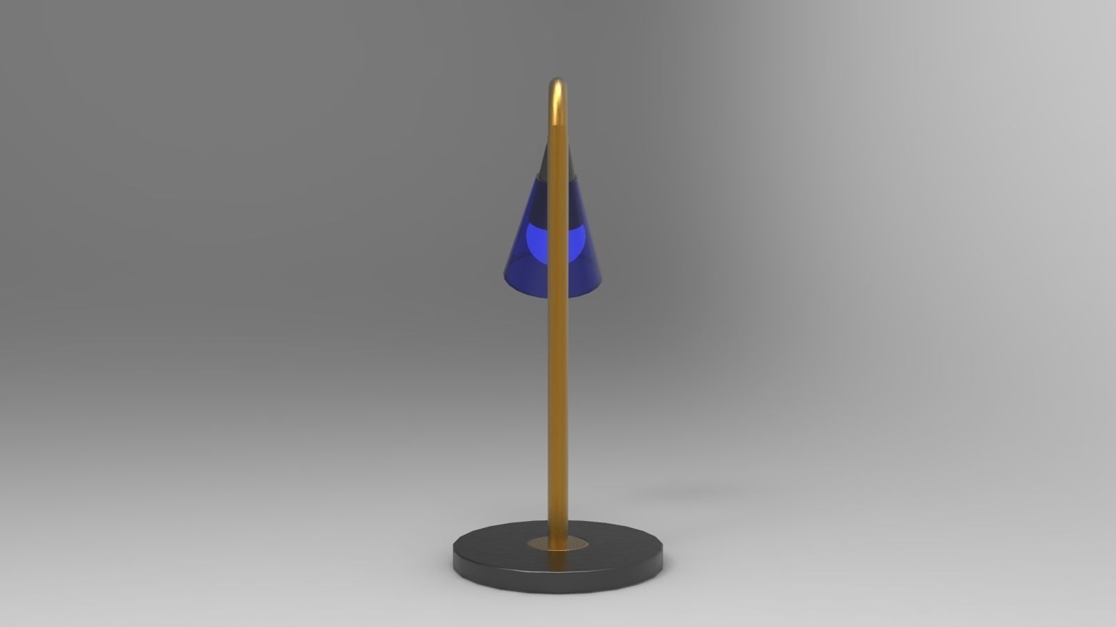 table lamp 3D model_2