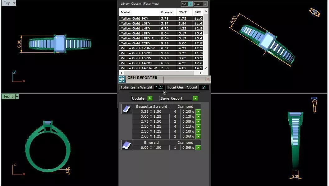 EJD16 Ring 3d Model 3D print model_0