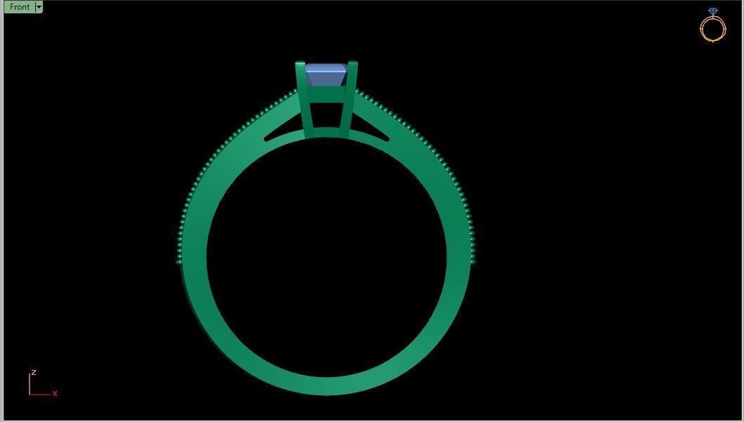 EJD16 Ring 3d Model 3D print model_4