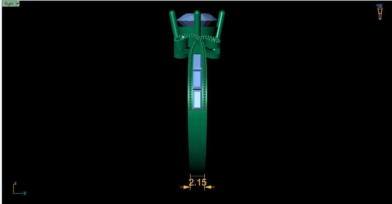 ELE30 Ring 3d Model 3D print model_5