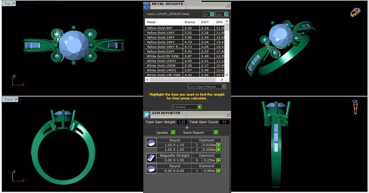 ELE30 Ring 3d Model 3D print model_0