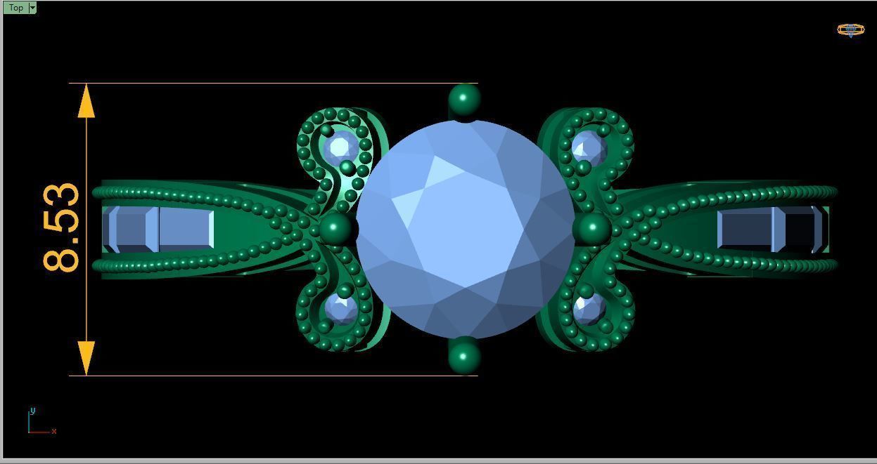 ELE30 Ring 3d Model 3D print model_2