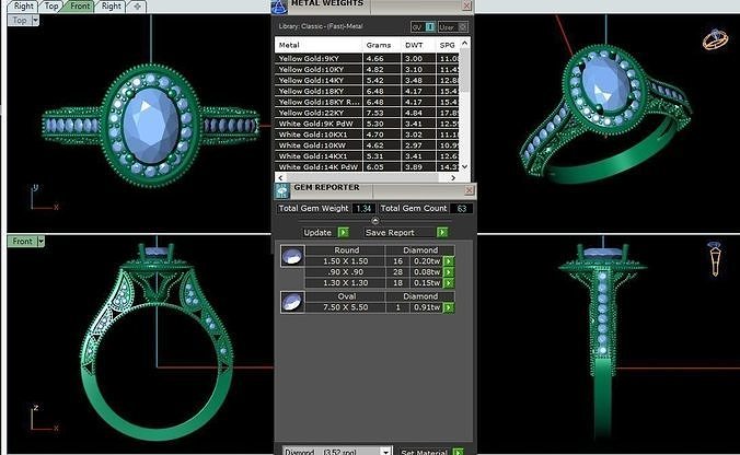 ELE29 Ring 3d Model 3D print model