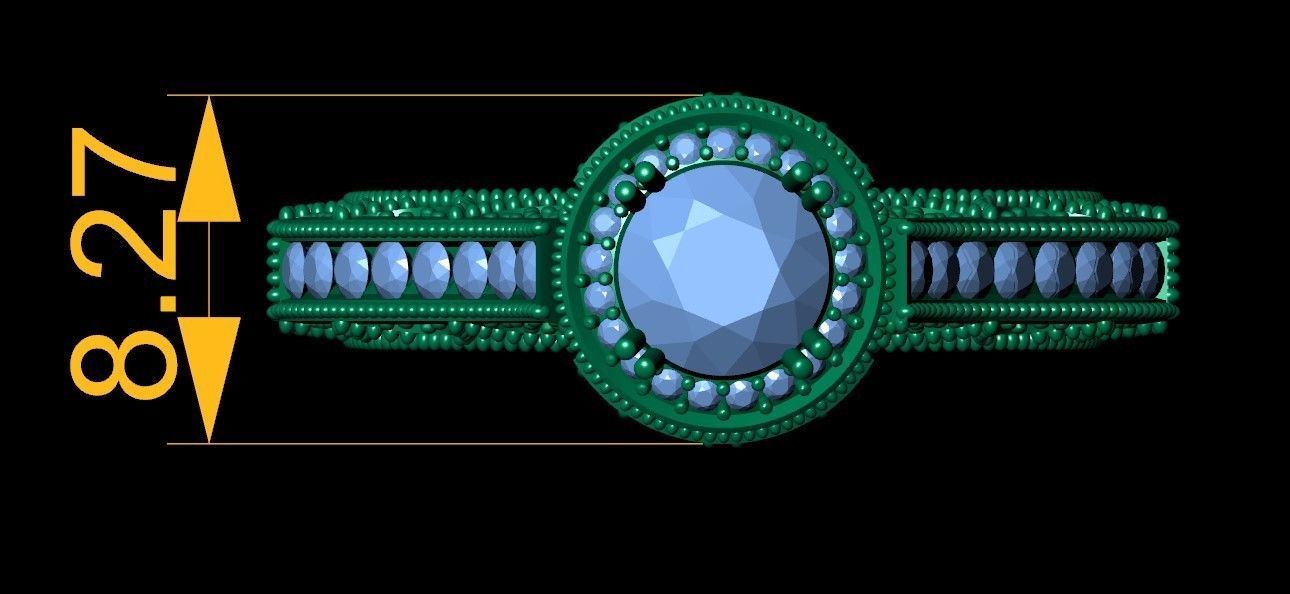 EJD31 Ring 3d Model 3D print model_2