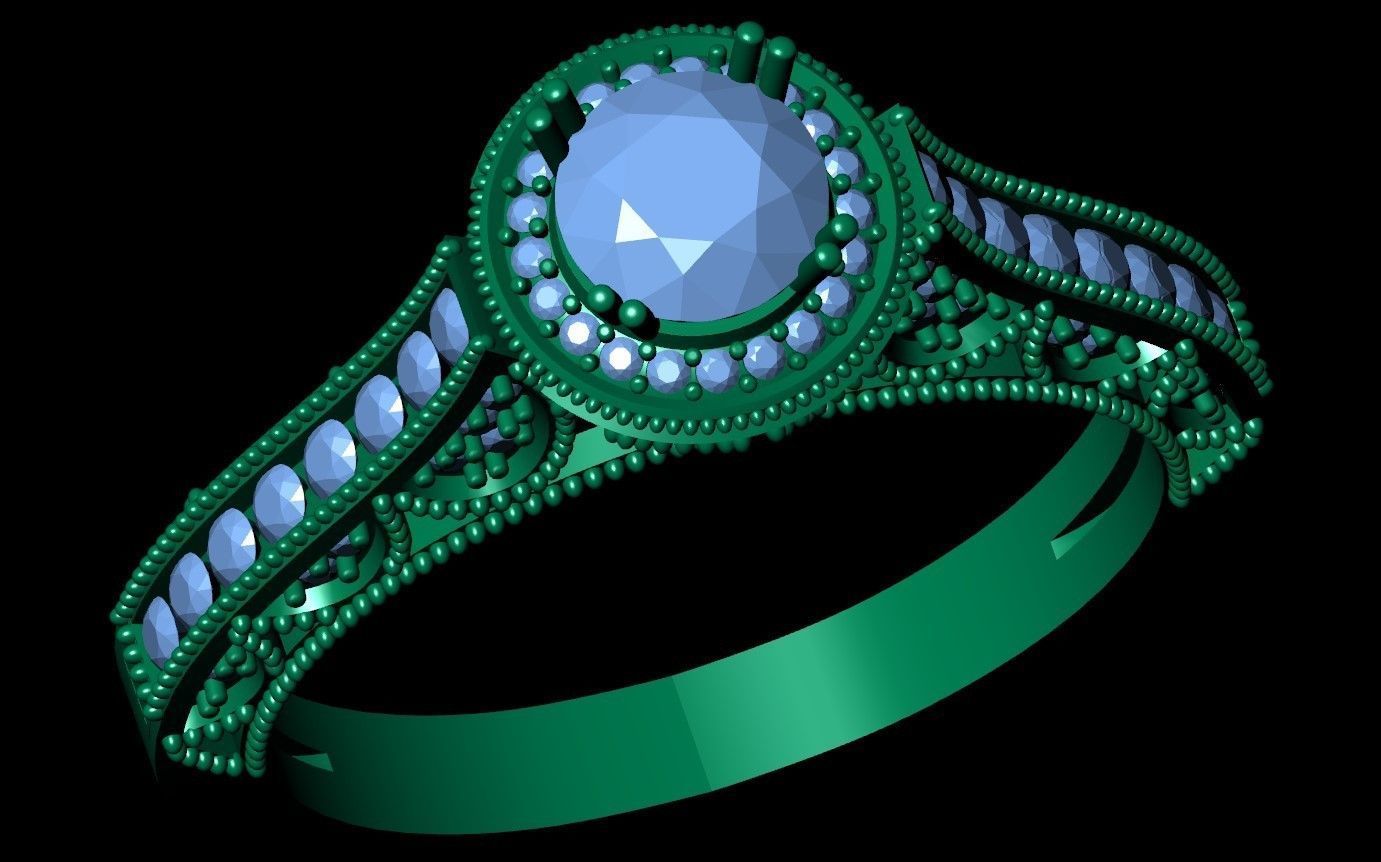 EJD31 Ring 3d Model 3D print model_1