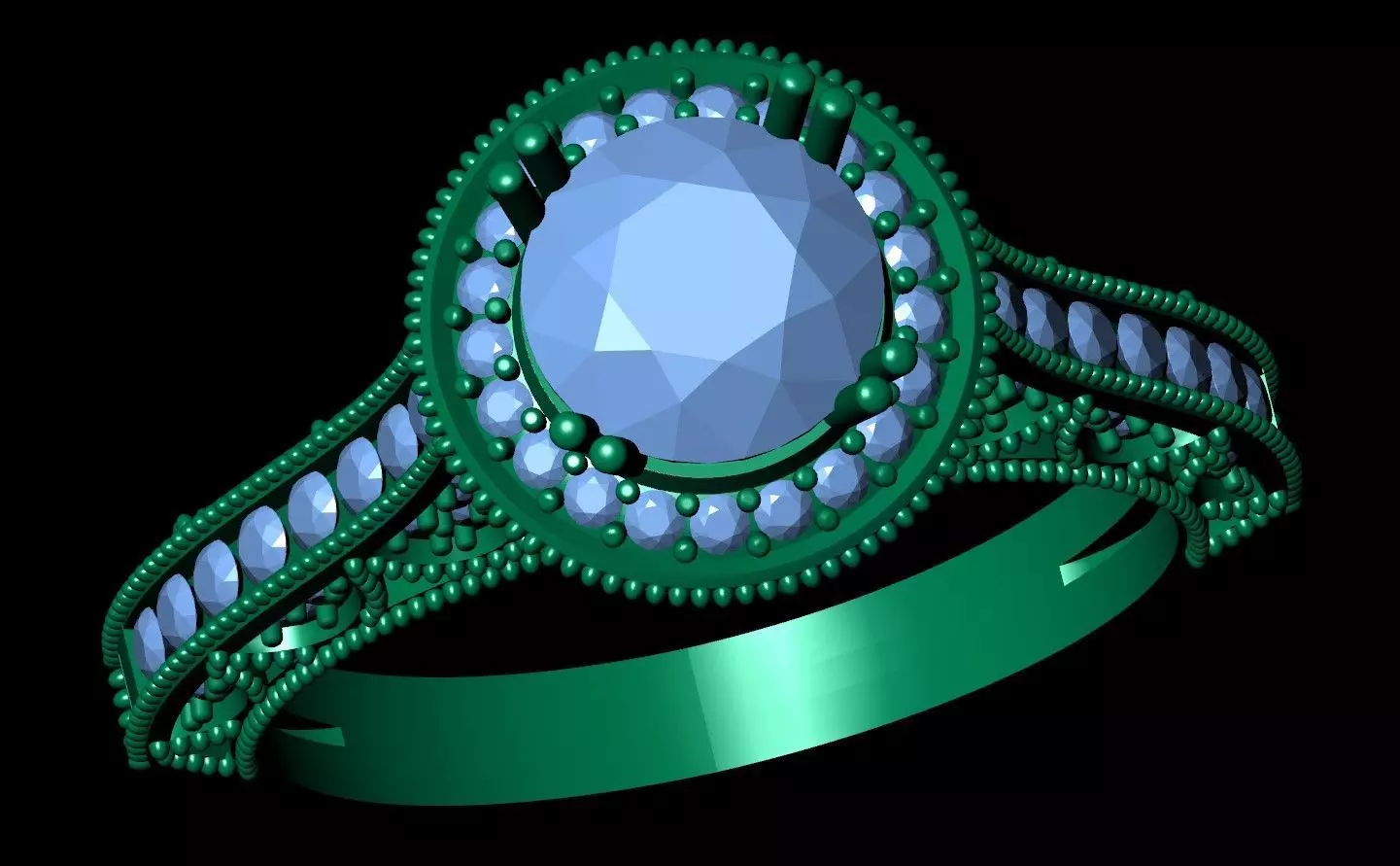 ELE27 Ring 3d Model 3D print model_0