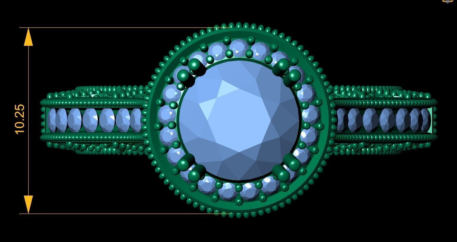 ELE27 Ring 3d Model 3D print model_2