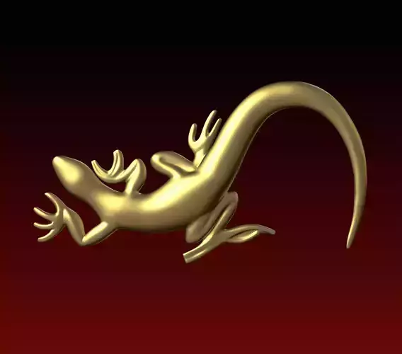 Lizard stylized