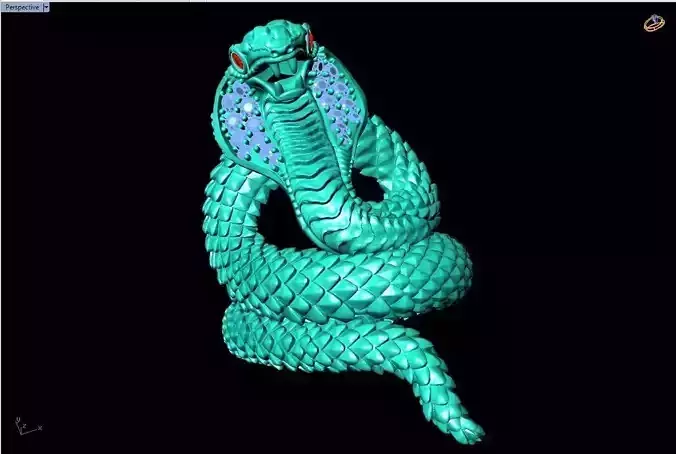 snake ring