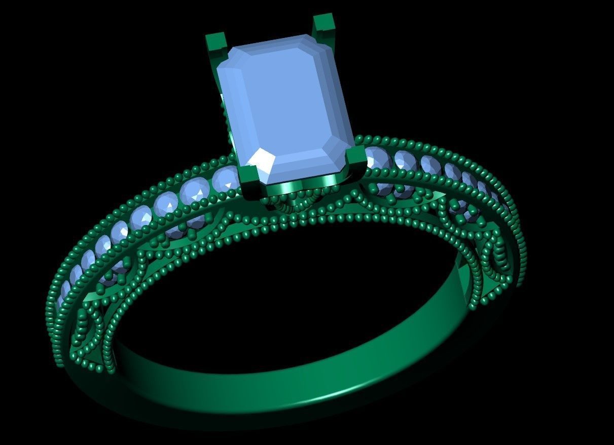 ELE25 Ring 3d Model 3D print model_1