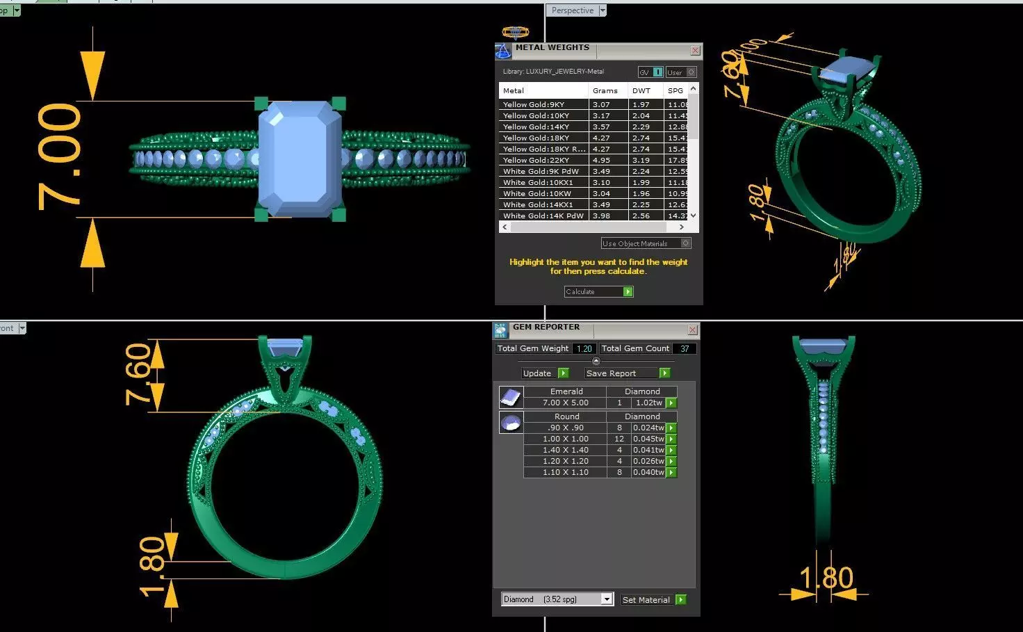 ELE25 Ring 3d Model 3D print model_0