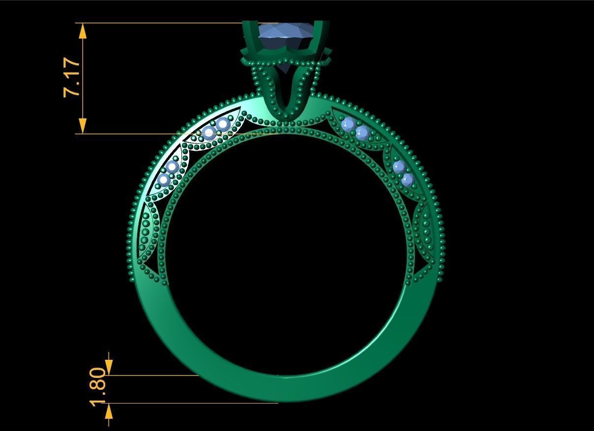 ELE24 Ring 3d Model 3D print model_4