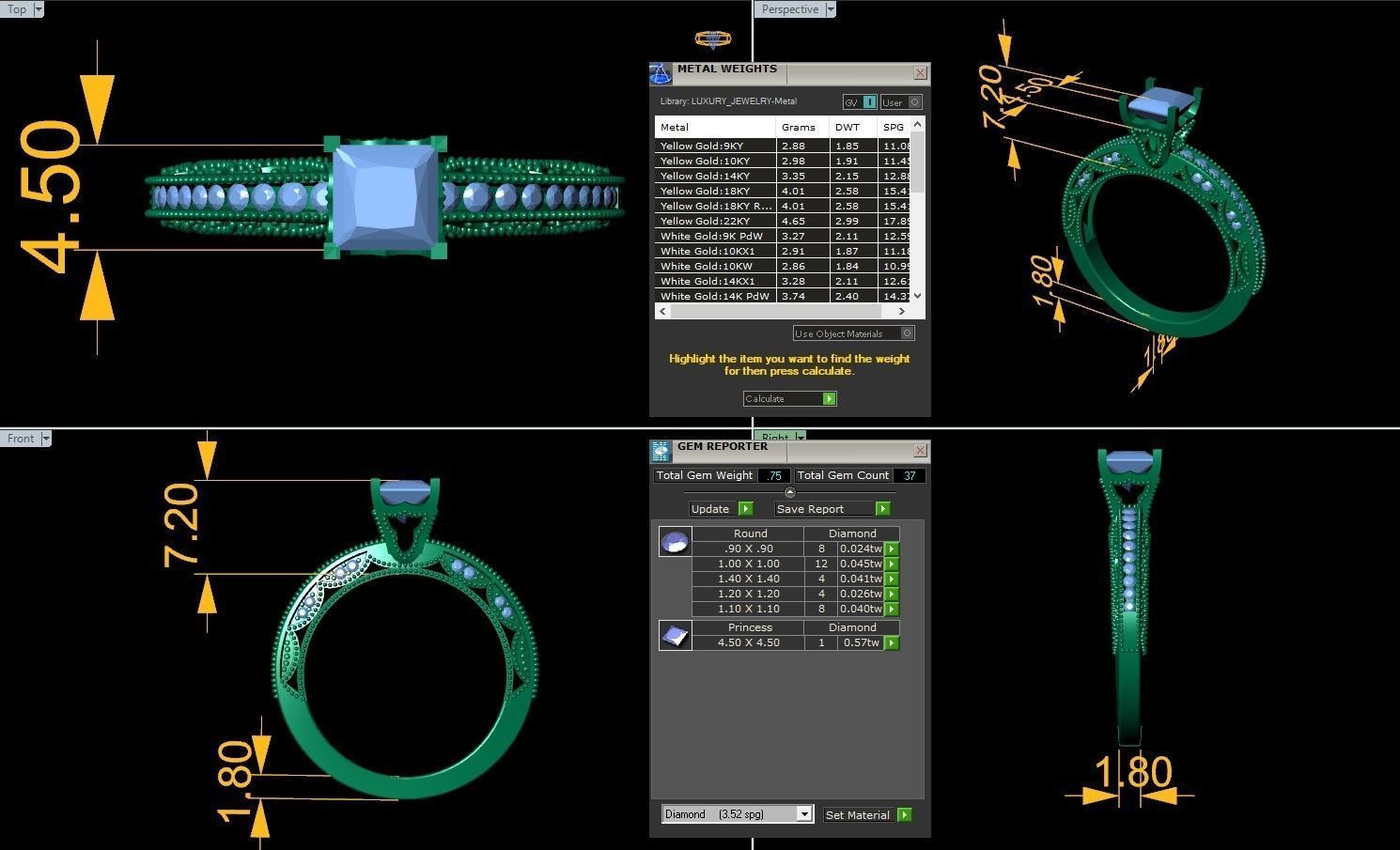 ELE23 Ring 3d Model 3D print model_1