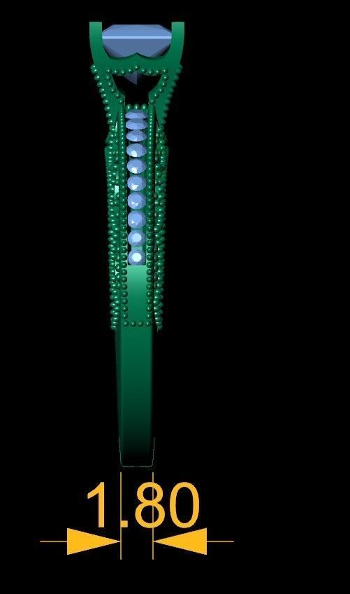 ELE23 Ring 3d Model 3D print model_3