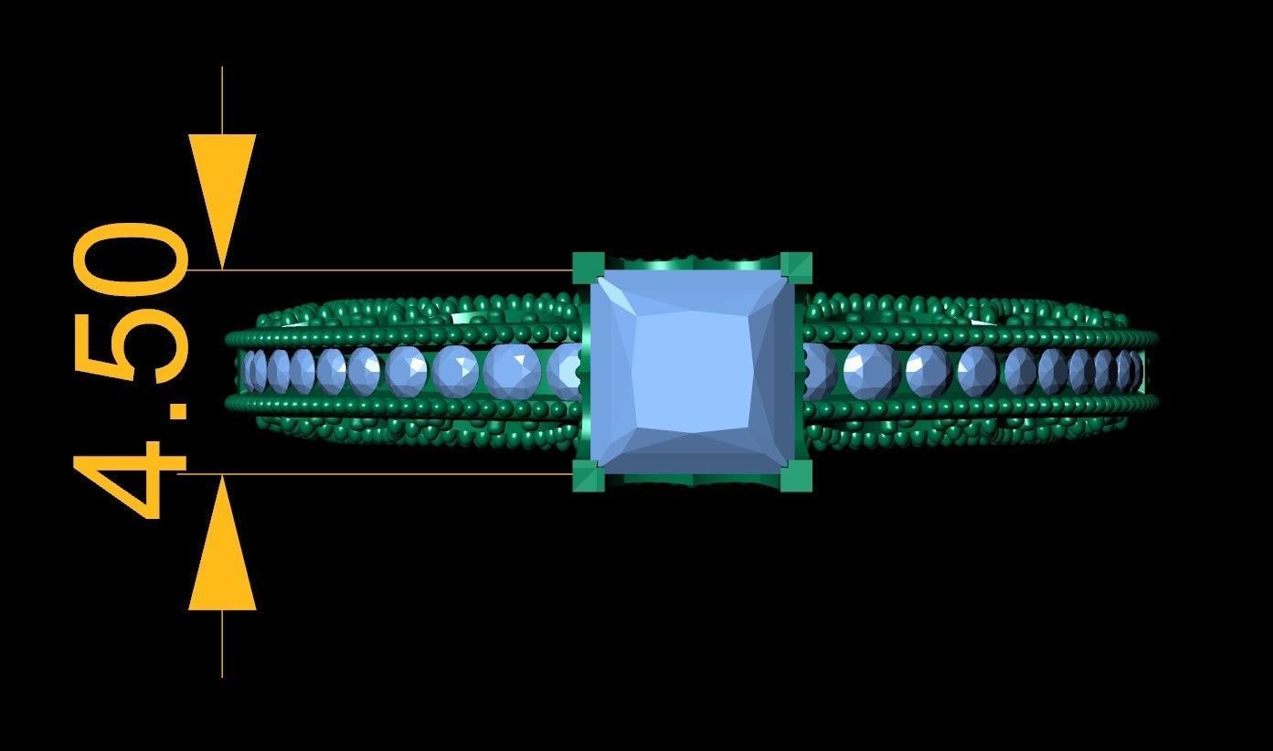 ELE23 Ring 3d Model 3D print model_2