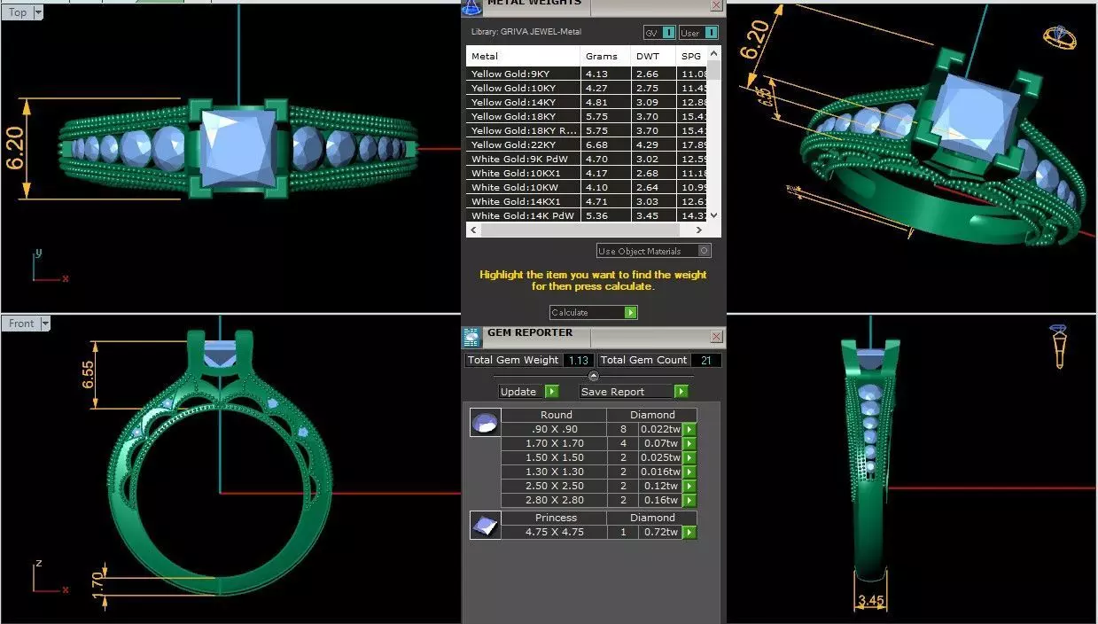 EJD31 Ring 3d Model 3D print model_0