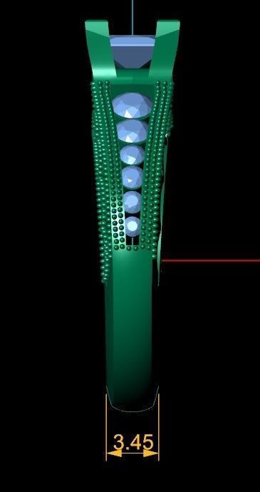 EJD31 Ring 3d Model 3D print model_2