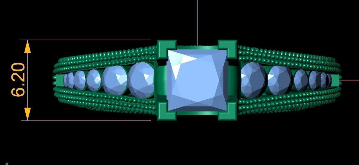 EJD31 Ring 3d Model 3D print model_1