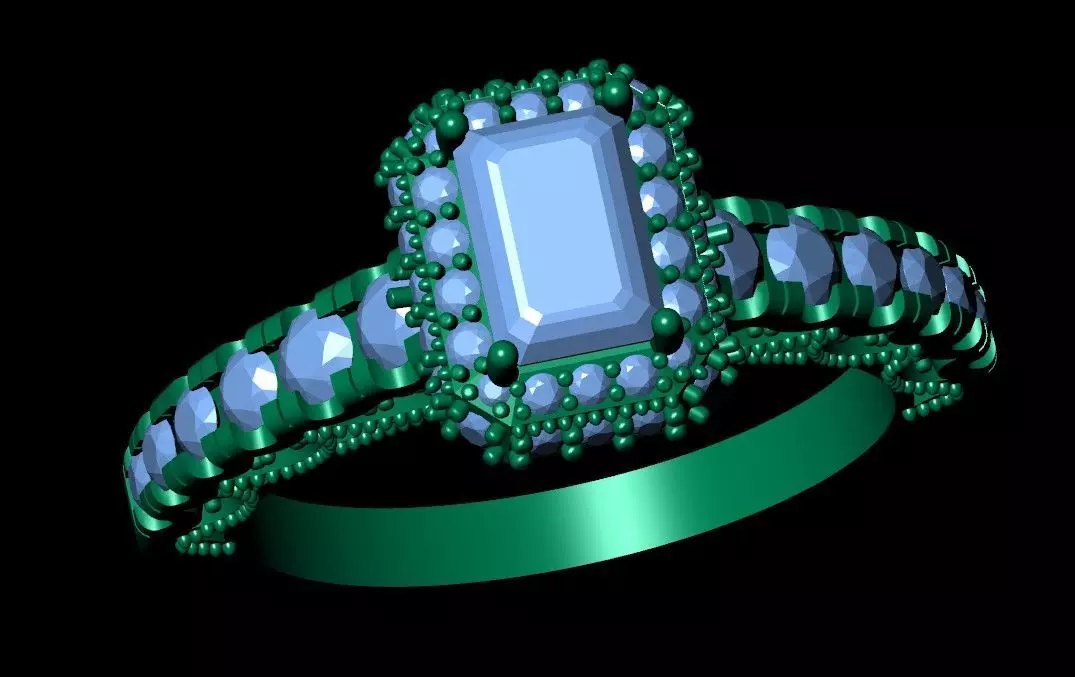 Wedding Ring 3d Model 3D print model_0